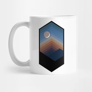 Moonset Cube Mug